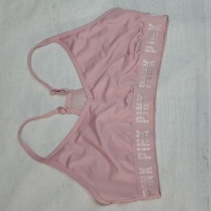 Pink Victoria's Secret Ultimate Yoga Sports Bra Size M
